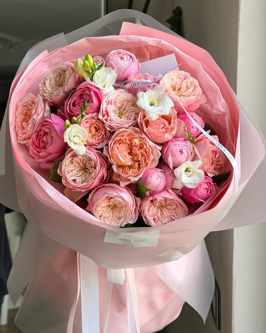 Bouquet “Peony roses”