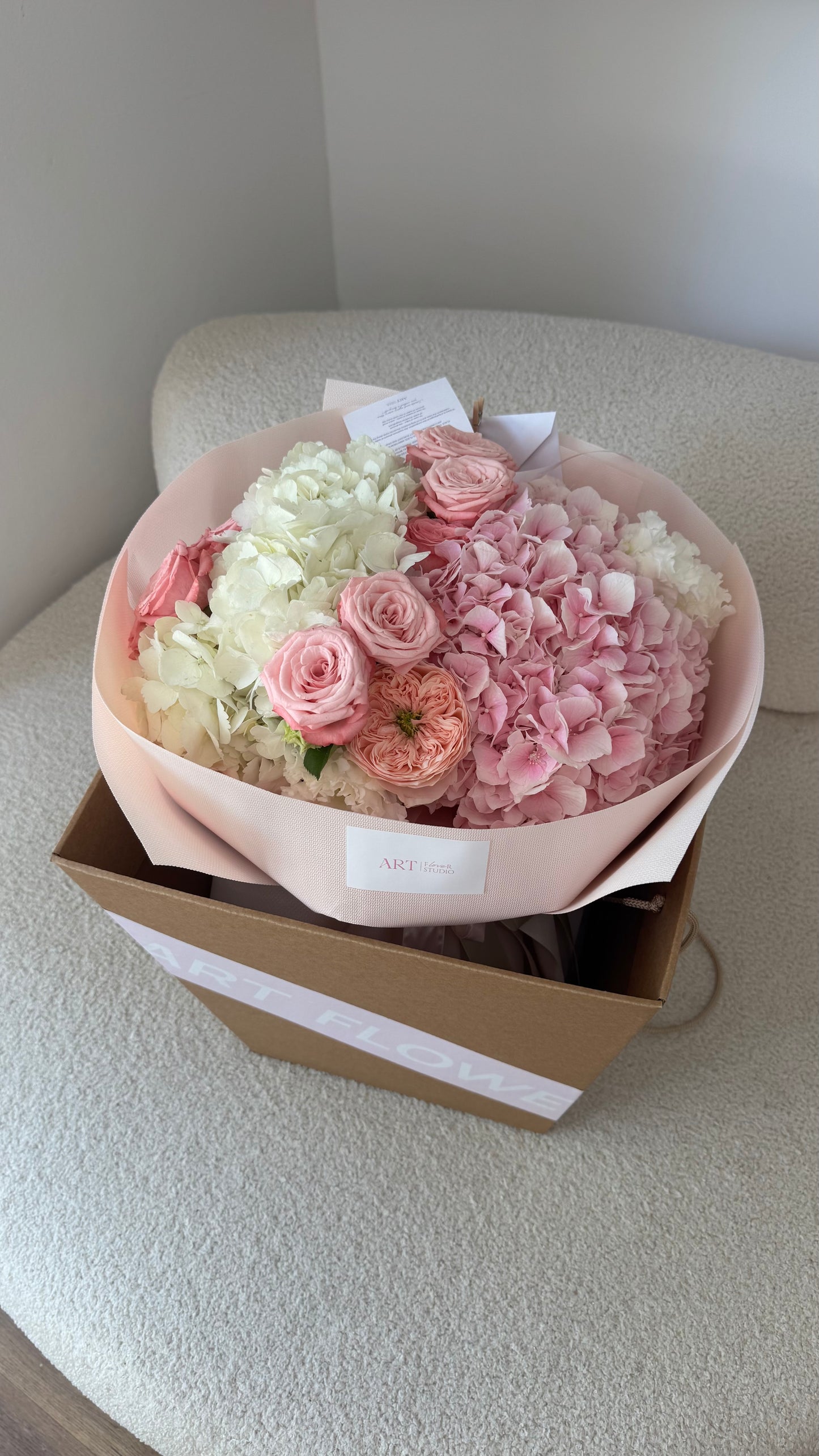 Bouquet “Strawberry Ice cream”