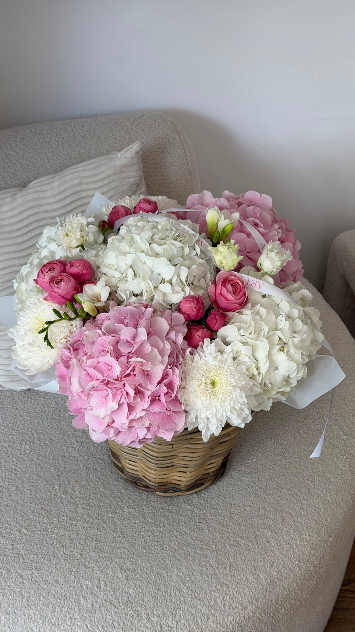 Basket “Elegant cloud”