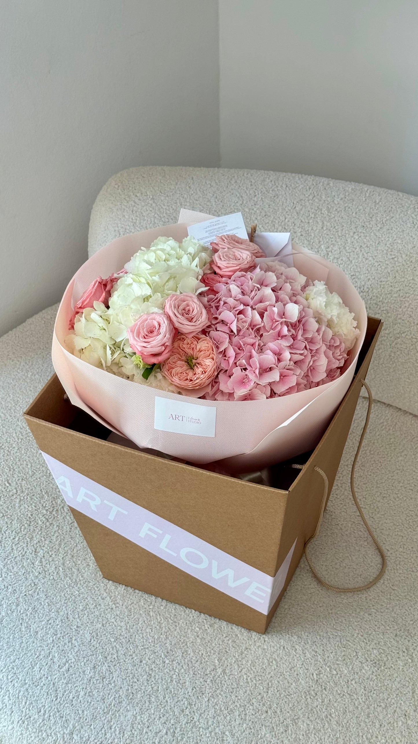 Bouquet “Strawberry Ice cream”